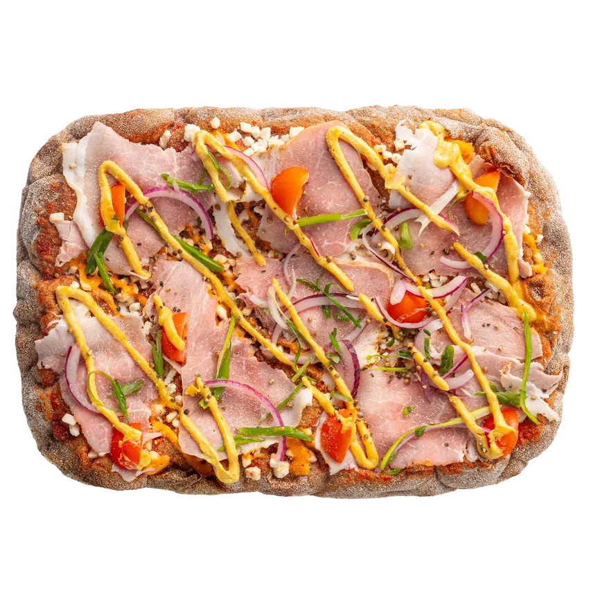 Пицца · Бородинская с окороком